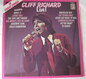 LP Cliff Richard LIVE 18 Great Songs 1972 beschikbaar voor biedingen