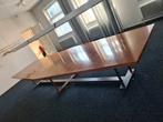 Vintage Mid-Century modern retro palissander houten tafel, Huis en Inrichting, Tafels | Eettafels, Ophalen, Gebruikt, 200 cm of meer