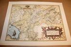 Kaart - Gelderland - Abraham Ortelius 1592 - Facsimile, Boeken, Atlassen en Landkaarten, Gelezen, Ophalen of Verzenden, Landkaart