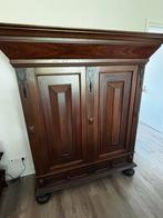 Massief eiken houten kast, Antiek en Kunst, Antiek | Meubels | Kasten, Ophalen