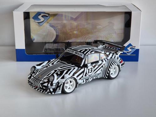 1:18 Solido Porsche 911 RWB the Zebra RAUH-Welt BEGRIFF, Hobby en Vrije tijd, Modelauto's | 1:18, Zo goed als nieuw, Auto, Solido