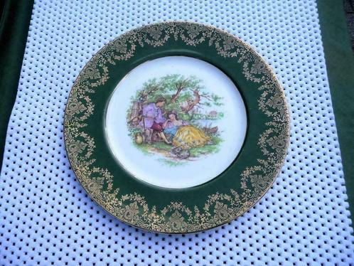 Porselein sierbord van Bone China Edwardian,wandbord vintage, Antiek en Kunst, Antiek | Wandborden en Tegels, Verzenden