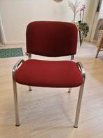 Rode Vintage Stoel, Ophalen, Gebruikt, Metaal, Rood