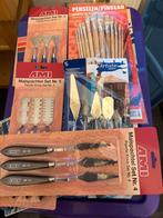Schildersbenodigdheden Set - Penselen, Messen, Spatels, Ophalen, Nieuw, Penseel of Kwast