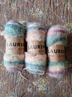 Wibra Lauren fluffy garen 3 stuks, Ophalen of Verzenden, Nieuw, Breien of Haken, Wol of Garen