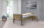Actie 1 - Seniorenbed met vlakke bodem en matras - Blank eik, Huis en Inrichting, Slaapkamer | Bedden
