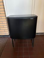 Brabantia Afvalemmer met Pedaal - Zwart, Huis en Inrichting, Woonaccessoires | Prullenbakken, Ophalen, Kunststof, Met pedaal, 50 tot 75 cm