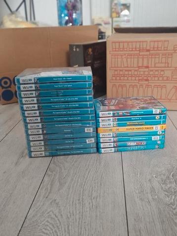 Nintendo Wii U verzameling sealed games en geopende beschikbaar voor biedingen