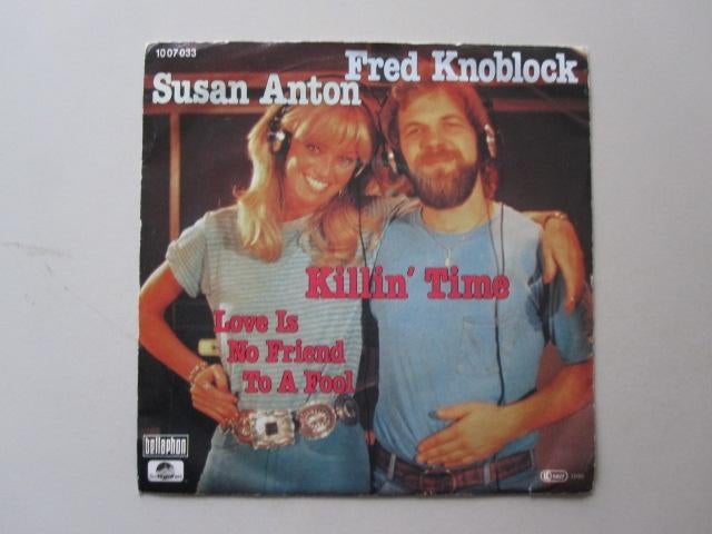 FRED KNOBLOCK/SUSAN ANTON - killin time - vinyl 7', Gebruikt, 7 inch, Single, Ophalen of Verzenden