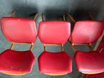 3x retro vintage eettafel stoelen in nog keurige staat, Ophalen, Gebruikt, Drie