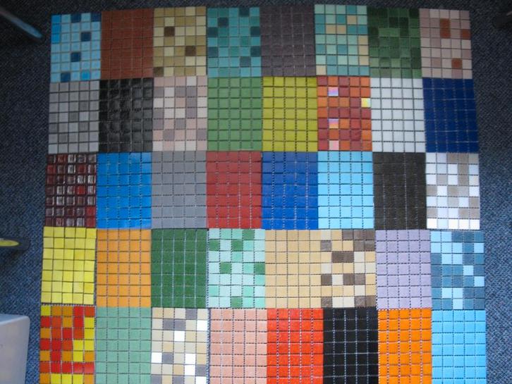 Aanbieding groot glas mozaiek pakket, Hobby en Vrije tijd, Knutselen, Nieuw, Materiaal, Ophalen of Verzenden