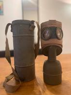 Oude Gasmasker met Bus, Ophalen of Verzenden, Overige soorten, Overige gebieden, Overige typen