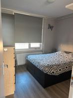 Ikea brimnes bed 140x200 zwart, Ophalen, Gebruikt, Zwart, Tweepersoons