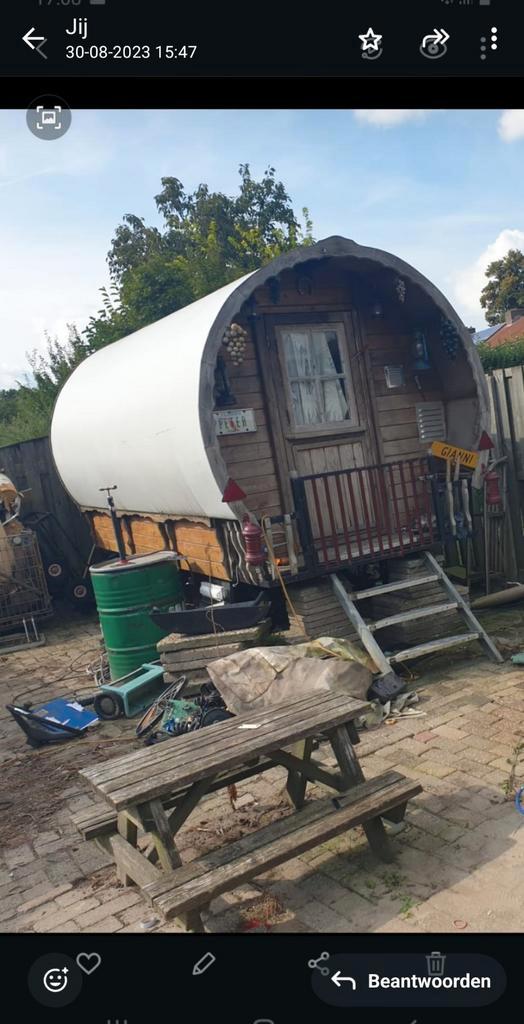 Originele woonwagen huifkar pipowagen, Auto-onderdelen, Ophanging en Onderstel, Nieuw, Ophalen of Verzenden