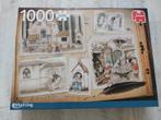 Puzzel Jumbo Efteling Anton Pieck 1000 stukjes, Ophalen of Verzenden, 500 t/m 1500 stukjes, Zo goed als nieuw, Legpuzzel