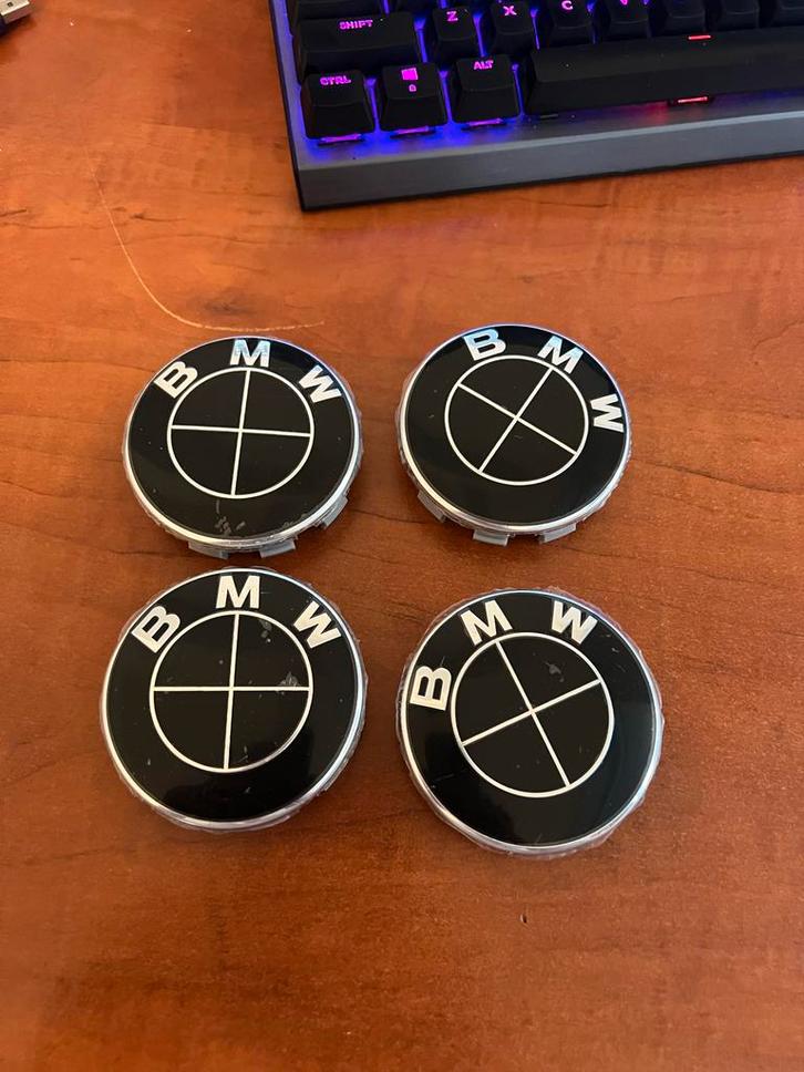 Nieuwe BMW Wieldoppen Set 68mm, Auto diversen, Wieldoppen, Nieuw, Ophalen of Verzenden