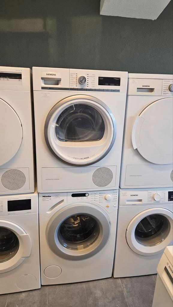 Siemens warmtepomp Condens Droger 9KG A ++ Energie, Witgoed en Apparatuur, Wasdrogers, Zo goed als nieuw, Condens, Voorlader, 8 tot 10 kg