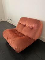 Lounge Fauteuil terracotta, Ophalen of Verzenden, Gebruikt, Stof