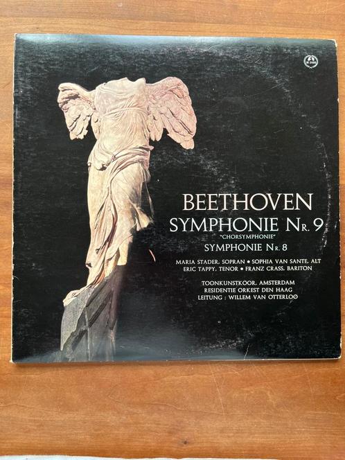 Beethoven Symfonie Nr. 9 & 8 – Van Otterloo, Cd's en Dvd's, Vinyl | Klassiek, Gebruikt, Romantiek, Orkest of Ballet, Ophalen of Verzenden