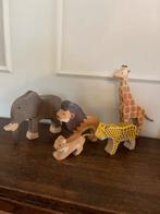 Holztiger dieren (leeuw, luipaard, welp, olifant, giraffe), Ophalen of Verzenden, Zo goed als nieuw, Overige typen