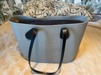 O bag tas met accessoires - 40cm breed, Ophalen of Verzenden, Gebruikt, Grijs, Handtas