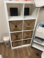 Witte Kallax kast, 8 vakken (77x147 cm), Huis en Inrichting, Kasten | Boekenkasten, Ophalen, Met plank(en), Kunststof, Gebruikt