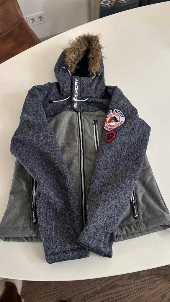 Ski-pak, Kleding | Heren, Jassen | Winter, Zo goed als nieuw, Maat 52/54 (L), Grijs, Ophalen of Verzenden