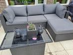 Forza Barolo chaise longue loungeset 4-delig, Tuin en Terras, Tuinsets en Loungesets, Ophalen, 3 zitplaatsen, Zo goed als nieuw