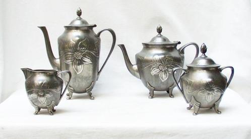 Koffie- en theeset - Gerhardy., Antiek en Kunst, Antiek | Servies compleet, Ophalen of Verzenden