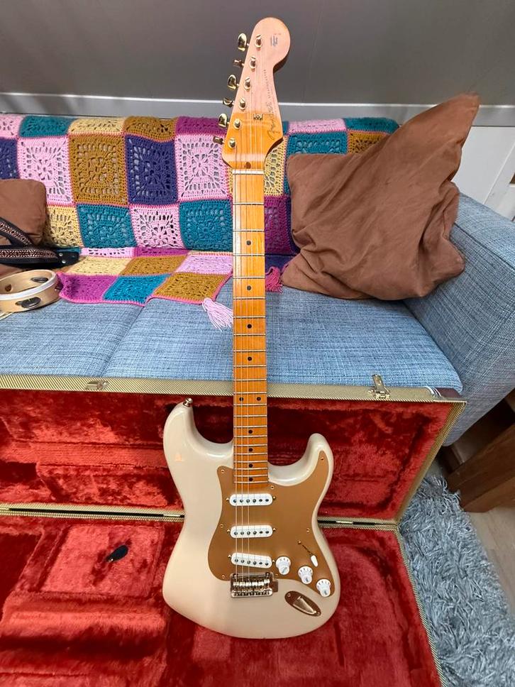 Fender 60th Anniversary Classic Player '50s Stratocaster, Muziek en Instrumenten, Snaarinstrumenten | Gitaren | Elektrisch, Gebruikt