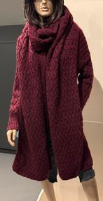 Just Believe, vest met shawl burgundy kleur mt M, Just Believe, Verzenden, Zo goed als nieuw, Maat 38/40 (M)