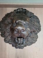 Bronzen leeuwenkop, Antiek en Kunst, Ophalen of Verzenden