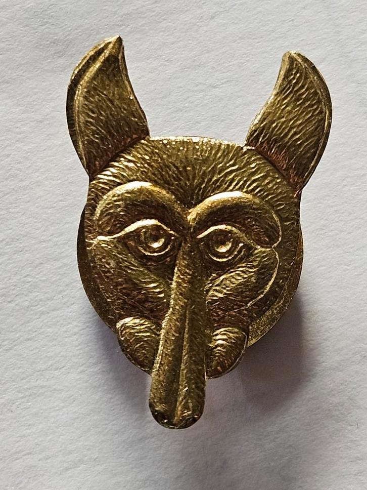 Scouting  Vos Broche knoopsgat speld, Verzamelen, Scouting, Gebruikt, Ophalen of Verzenden