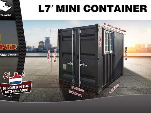 2025 Rhino-cross-containers 7ft met deur en raam Zeecontaine, Zakelijke goederen, Machines en Bouw | Keten en Containers