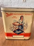 Kruiden blik India vintage oud, Ophalen of Verzenden, Gebruikt, Overige, Overige merken