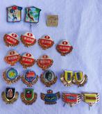 Nostalgische speldjes van blik  (zie foto's), Ophalen of Verzenden, Gebruikt, Overige onderwerpen