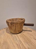 Oude houten decoratie schep, Huis en Inrichting, Woonaccessoires | Overige, Ophalen