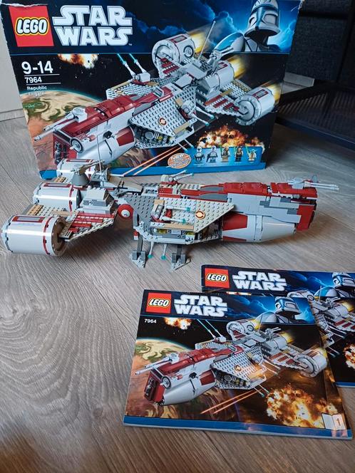 Lego Star Wars Republic Frigate 7964 (2011), Kinderen en Baby's, Speelgoed | Duplo en Lego, Gebruikt, Ophalen