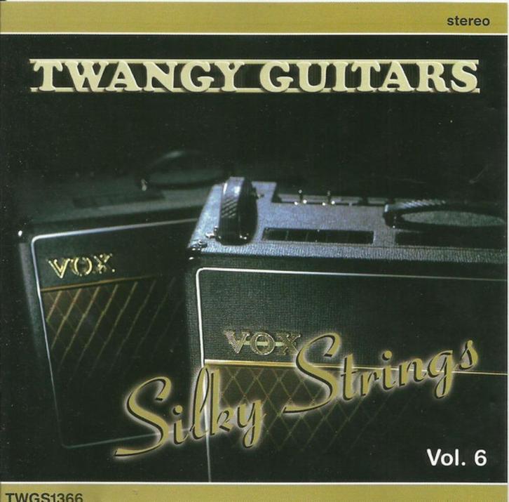 Various - Twangy Guitars, Silky Guitars vol. 6, Cd's en Dvd's, Cd's | Instrumentaal, Zo goed als nieuw, Verzenden