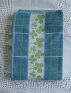 Vintage DDDDD keukenhanddoek / Klavertje vier / nr.2, Huis en Inrichting, Keuken | Textiel, Ophalen of Verzenden, Nieuw, Overige kleuren