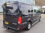 MAN TGE 35 2.0 TDI 177 PK AUT. 4X4 4WD DUBBEL CABINE 6-PERS., Auto's, Bestelauto's, Automaat, Stof, Gebruikt, Euro 6