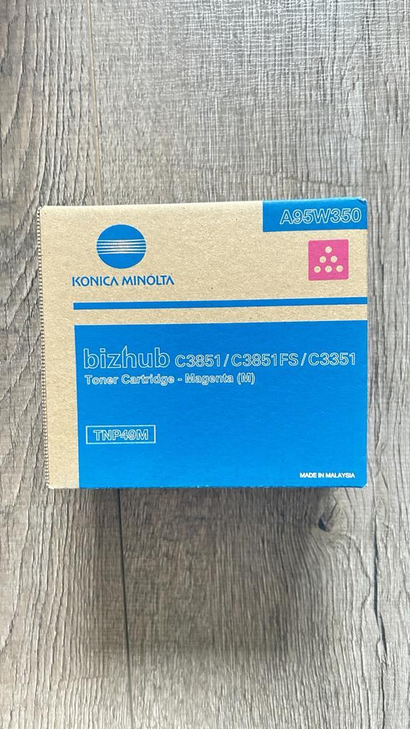 Konica Minolta Bizhub C3851 Toner Set - Nieuw!, Computers en Software, Printerbenodigdheden, Nieuw, Toner, Ophalen of Verzenden