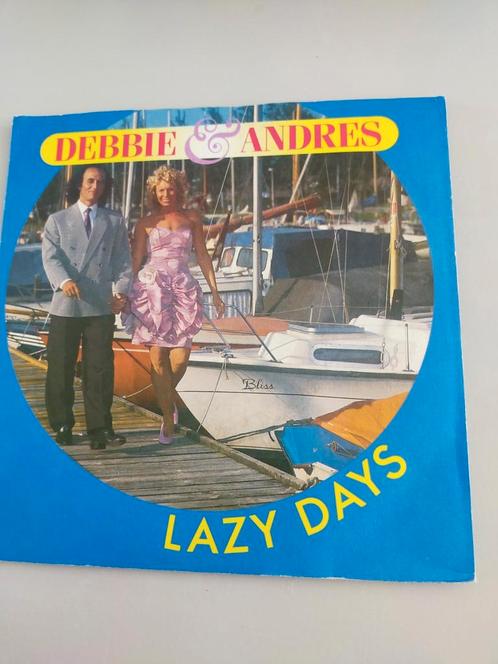 Debbie & Andres , lazy days, Cd's en Dvd's, Vinyl Singles, Zo goed als nieuw, Nederlandstalig, Ophalen of Verzenden