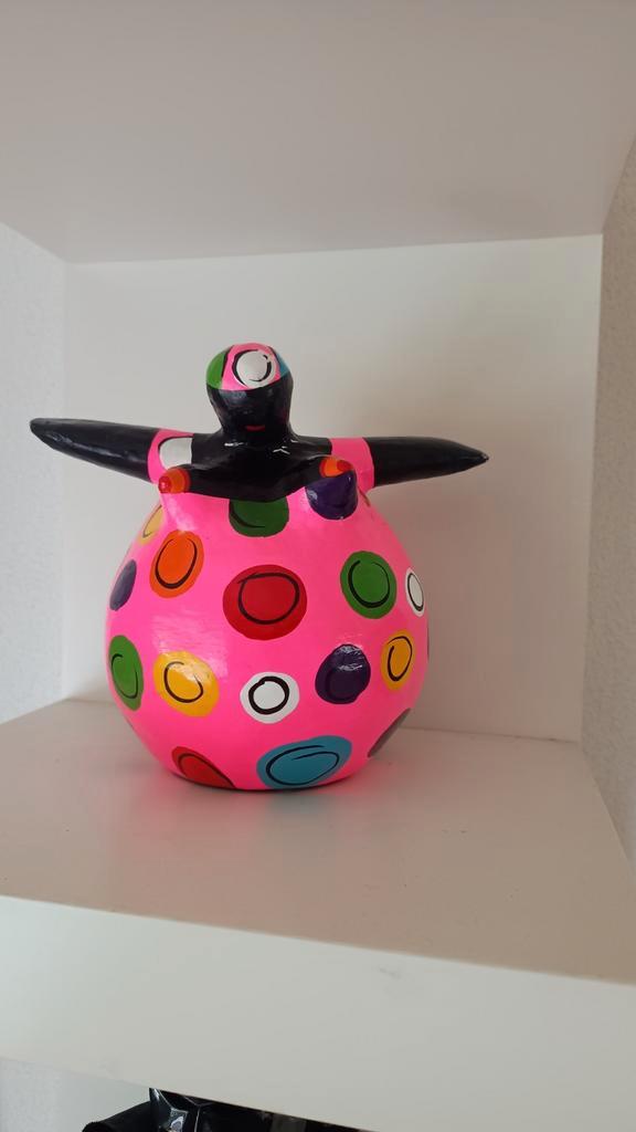 Trijntje wubbolt josta pink&black, Antiek en Kunst, Kunst | Overige Kunst, Ophalen of Verzenden