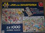 Jan van Haasteren 2 x 1000 stukjes titels zie omschrijving, Ophalen, 500 t/m 1500 stukjes, Zo goed als nieuw