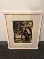 Origineel werk van Frans Mertens, Antiek en Kunst, Ophalen of Verzenden