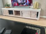 Teak tv kast, Ophalen, Gebruikt, Teakhout, 200 cm of meer