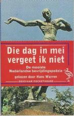 Die dag in mei vergeet ik niet-bevrijdingspoëzie^^, Ophalen of Verzenden, Tweede Wereldoorlog, Zo goed als nieuw