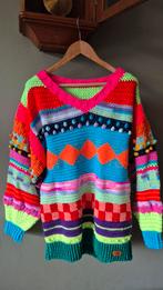Nieuwe handgemaakte gehaakte trui wol en andere materialen, Kleding | Dames, Truien en Vesten, Overige kleuren, Maat 46/48 (XL) of groter
