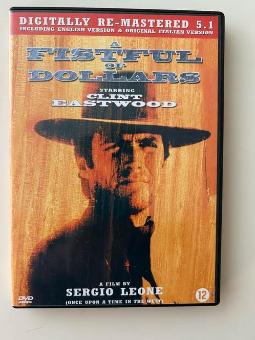 —A Fistful of Dollars—regie Sergio Leone, Cd's en Dvd's, Dvd's | Klassiekers, Zo goed als nieuw, Actie en Avontuur, 1960 tot 1980